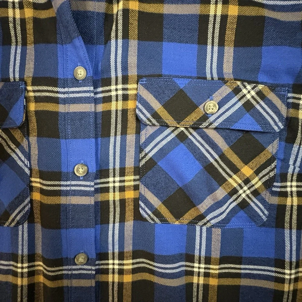 Eddie Bauer Women's‎ XL NWT Multicolor LS Plaid Flannel Tencel Blend SEE DESC